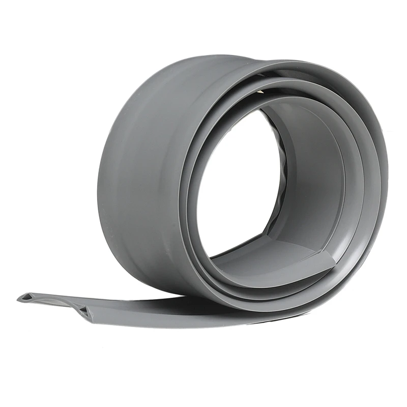 Vinyl Insert for Aluminum Threshold, Gray, 36 In.