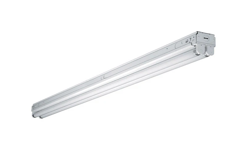 Fluorescent Light Fixture, T8, 2-Lamp, 8-Ft., 118-Watt