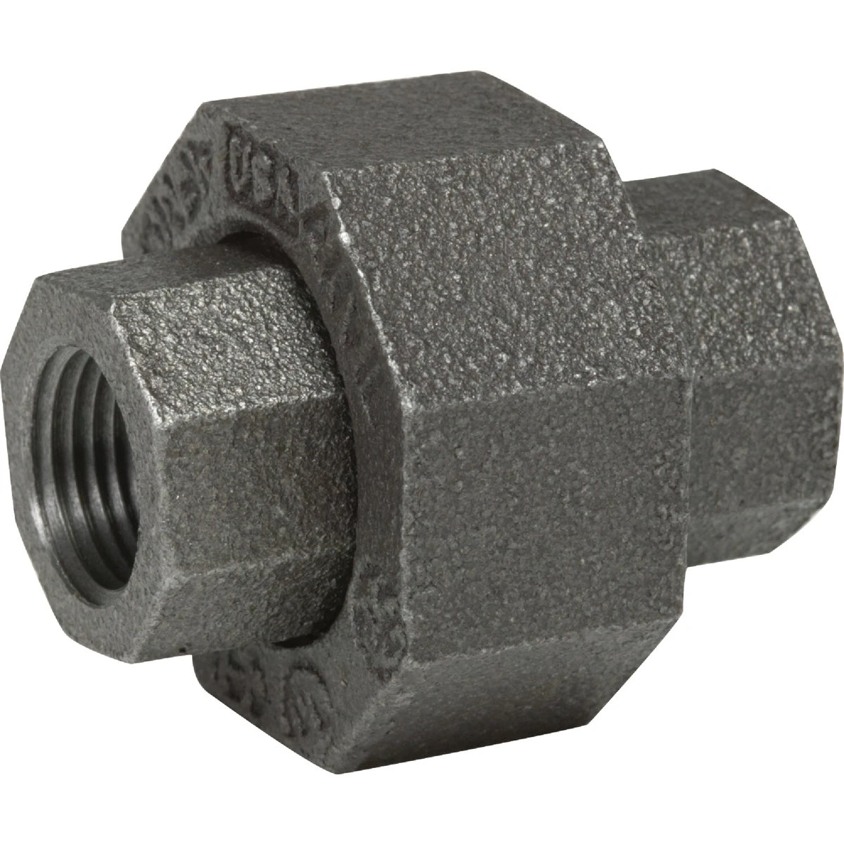Black Pipe Union, 1-1/4 In.