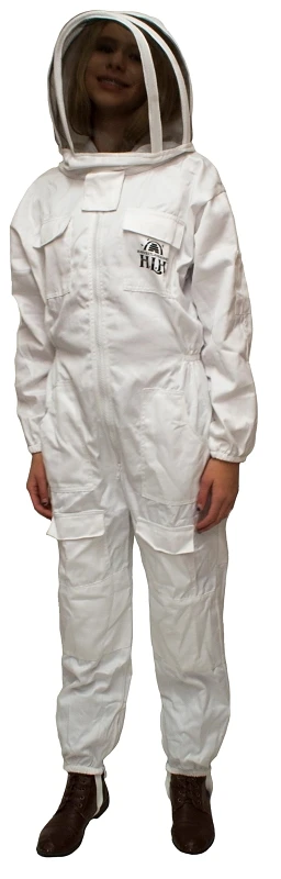 Beekeeping Suit, Cotton & Polyester, Large