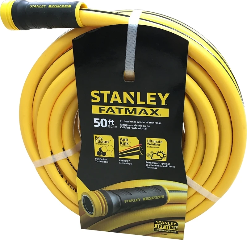 Fatmax Self-Straightening Garden Hose, 5/8-In. x 50-Ft.