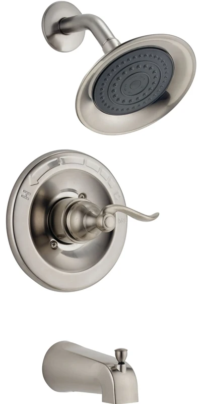 Windemere Single-Handle Tub/Shower Faucet + Showerhead,Brushed Nickel