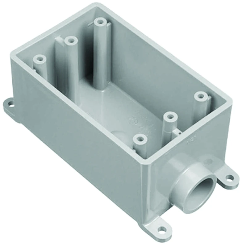 Single Gang Type FSE Outlet Box, 1 In.