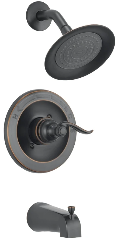 Windemere Bronze Single-Handle Tub/Shower Faucet + Showerhead