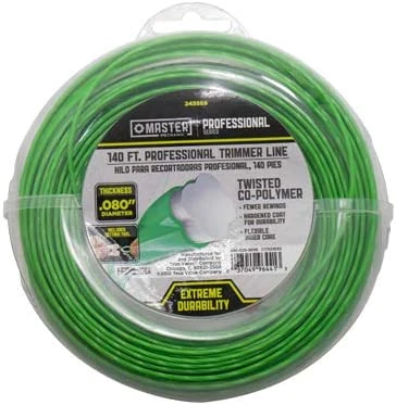 140 Ft. X 0.08 In. Twisted Trimmer Line For Lawn Care