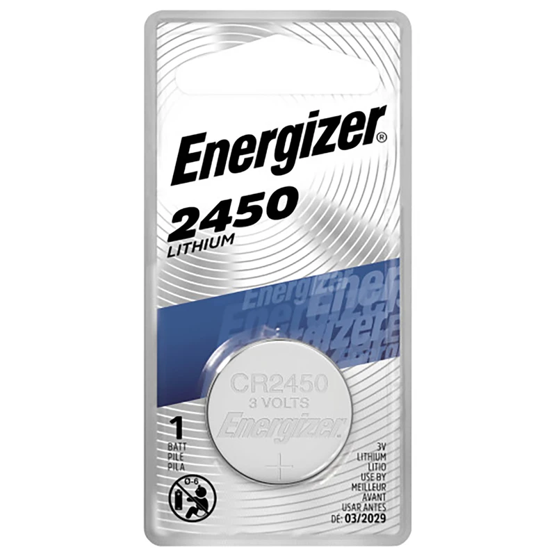 2450 Lithium Coin Battery, 1 Pack