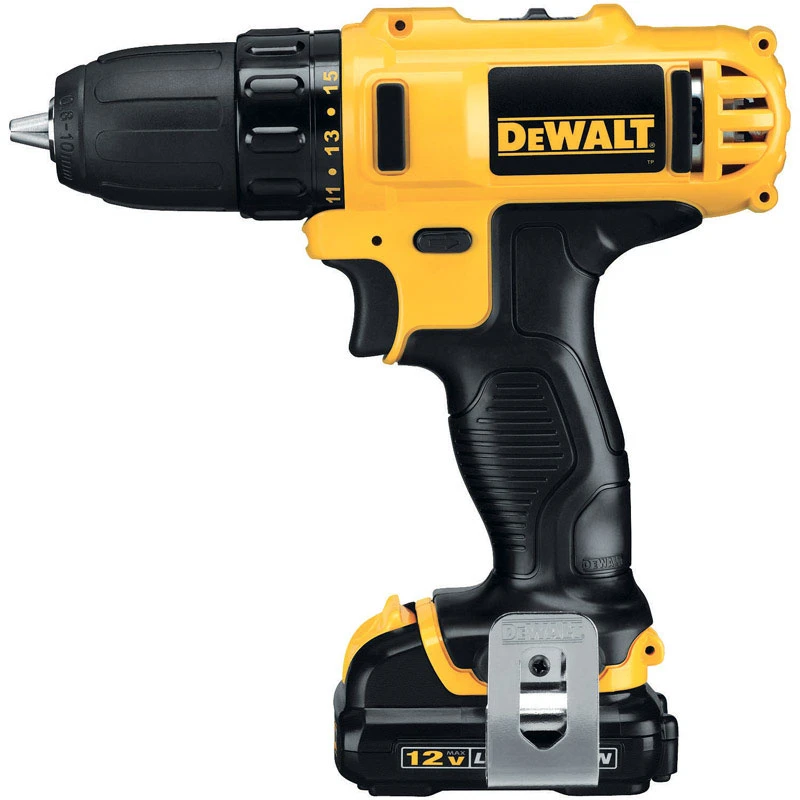 12-Volt Compact Cordless Drill / Driver Kit, 3/8-In., 2 Lithium-Ion Batteries