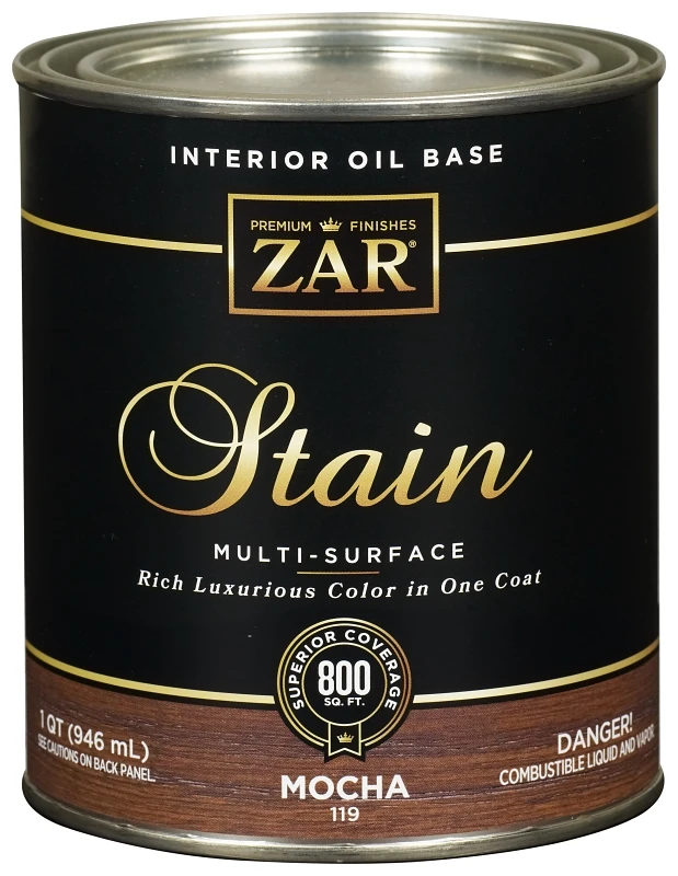Interior Mocha Wood Stain, 1 Qt.