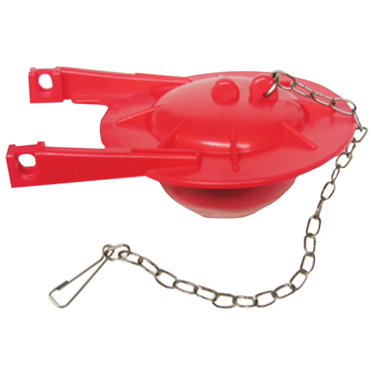 Toto-Style Toilet Flapper, Red, 3 In.