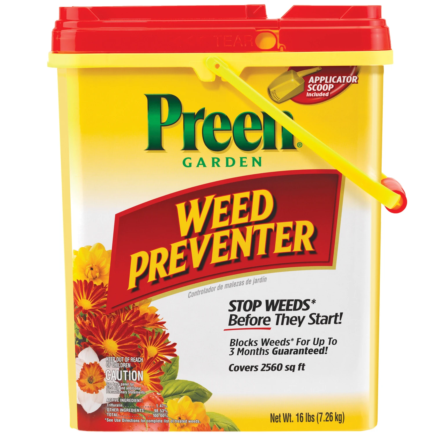 Garden Weed Preventer, Covers 2,560 sq. ft., 16 Lbs.