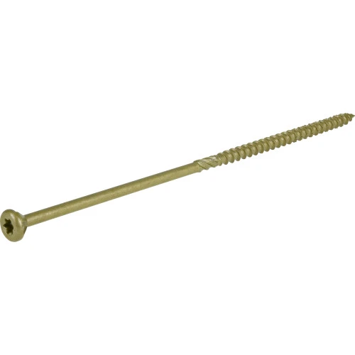Power Pro Self-Drilling ExteriorWood Screws, Star Drive, 6-In. x #10, 5-Lbs.