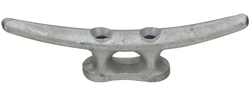 Rope Cleat, Galvanized, 8 In.