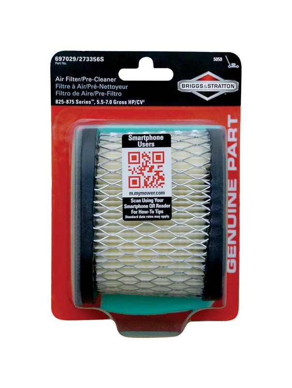 Air Filter Cartridge With Pre-Cleaner