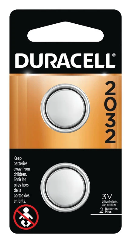Lithium Home Medical Battery, #2032, 3-Volt, 2-Pk.