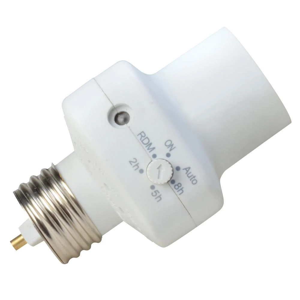 Light Control Socket With Programmable Timer, Indoor Only
