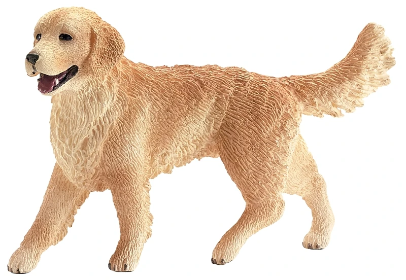 Female Golden Retriever Toy Animal Figure, Ages 3 & Up