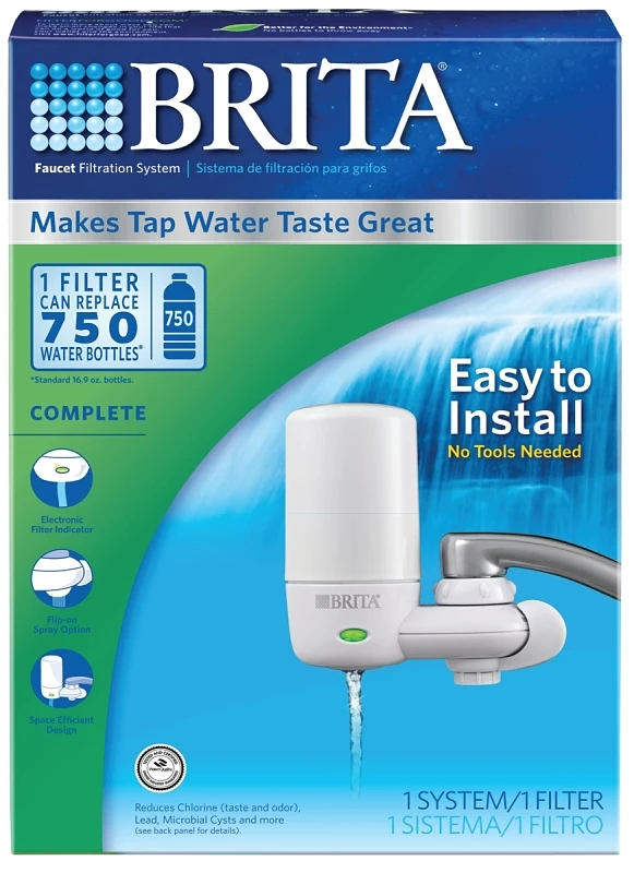 On Tap 2-Stage Faucet Mount Filter System