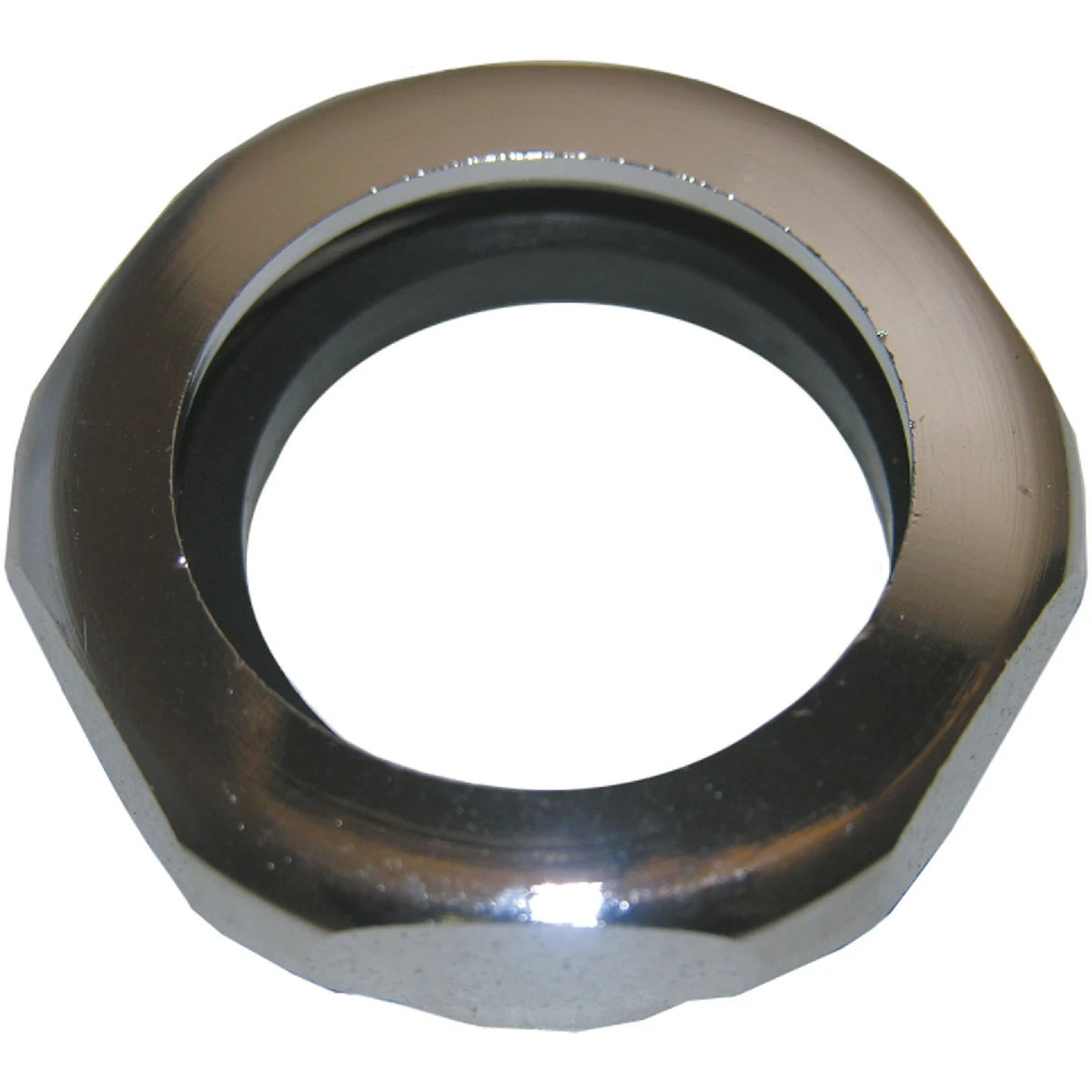 Pipe Fitting, Slip Joint Nut Kit, Chrome-Plated Brass, 1-1/4 In.