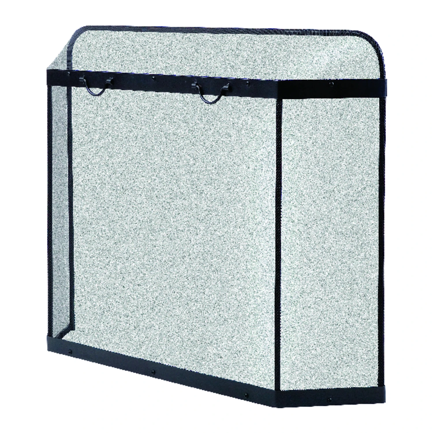 Fireplace Spark Guard, Steel, 31 x 39 In.