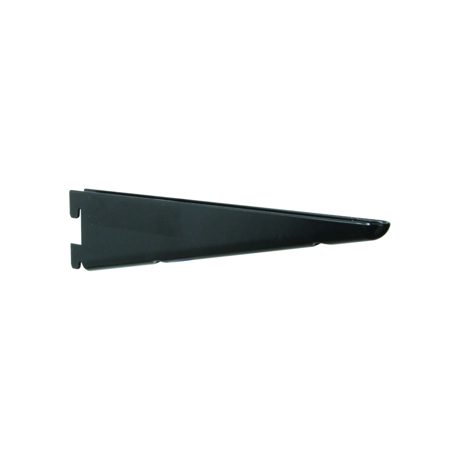 Shelf Bracket, Black, 10.5-In.