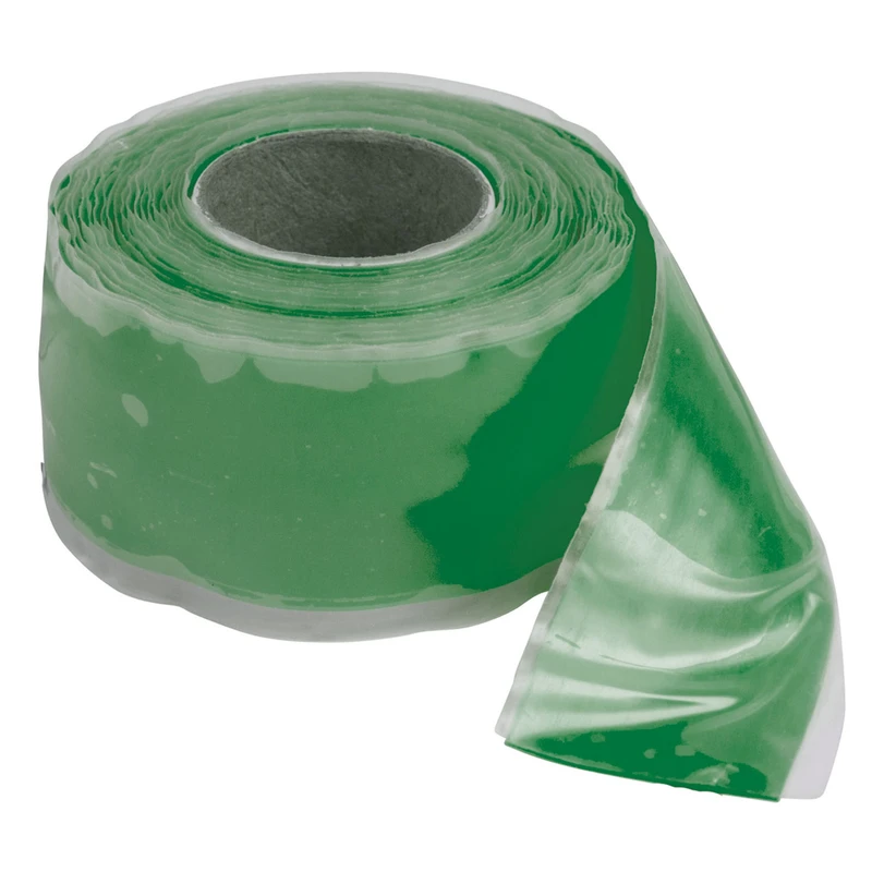 Self-Sealing Silicone Repair Tape, Green, 1-In. x 10-Ft.