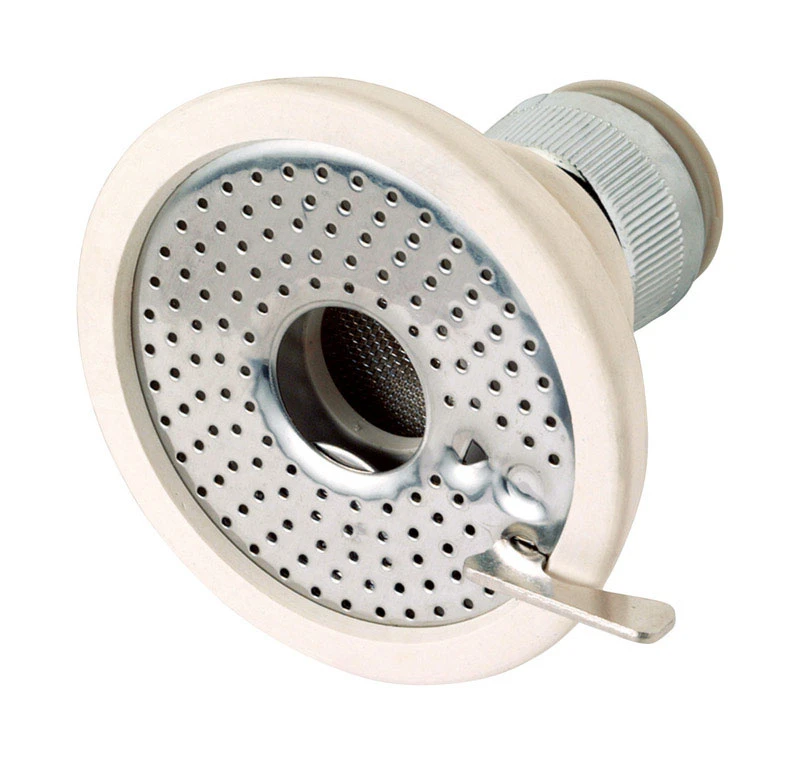 Spray Adapter With Stainless-Steel Strainer, Flexible Rubber, 15/16-In. x 27