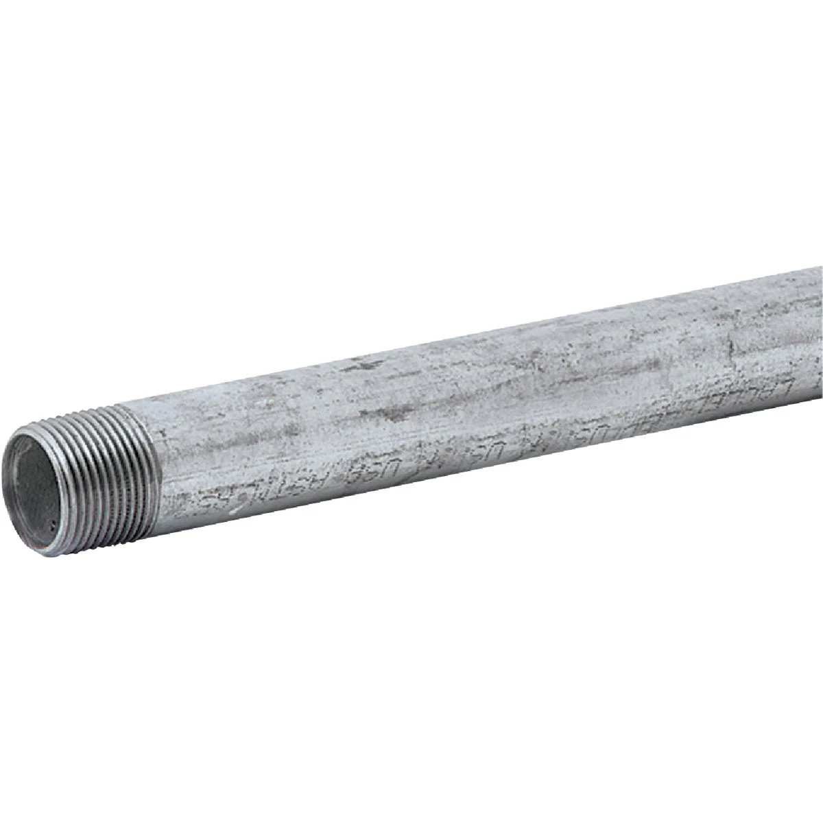 3/4 In. X 10 Ft. Carbon Steel Threaded Galvanized Pipe - Schedule 40