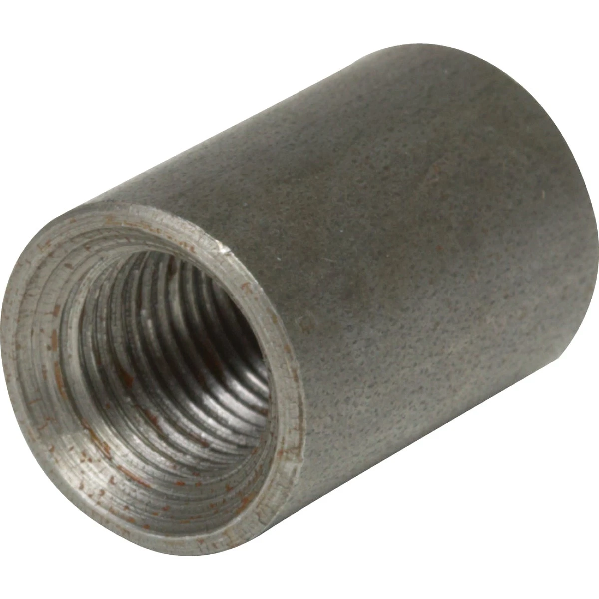 Black Pipe Coupling, Wrot Steel, 3/4 In.