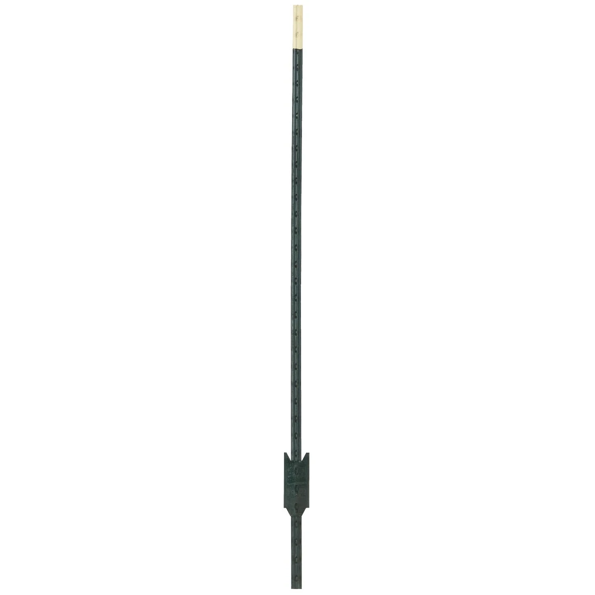 Studded T-Post, Green, 5-Ft.