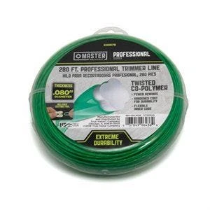 String Grass Trimmer Line, Best, Green, .080 In. Dia. x 280 Ft.