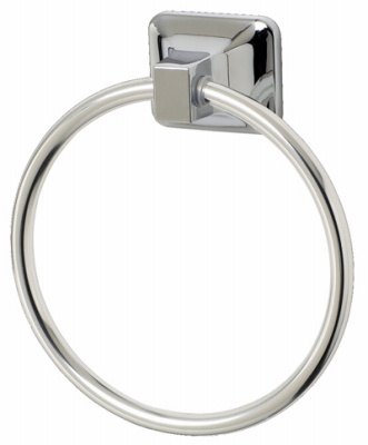 Basic Towel Ring, Chrome