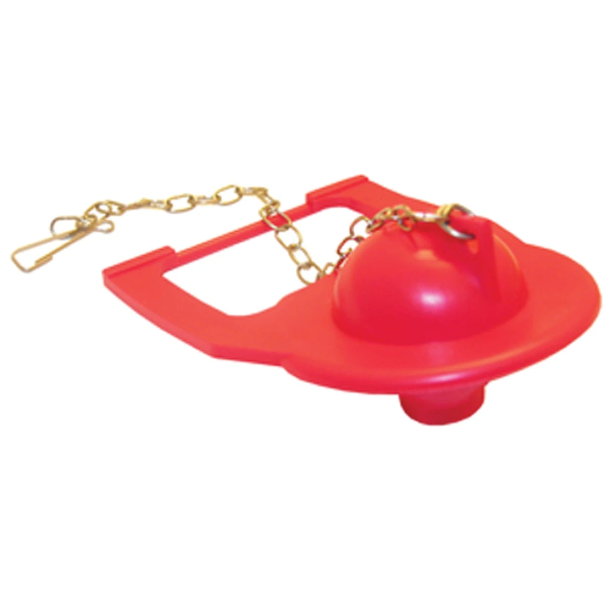 Kohler Toilet Flapper With Chain, Square, Red