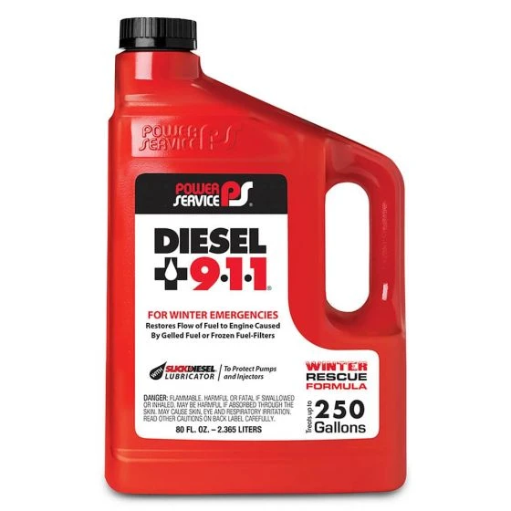 Diesel 9-1-1 Fuel Additive, Winter Formula, 64 oz.