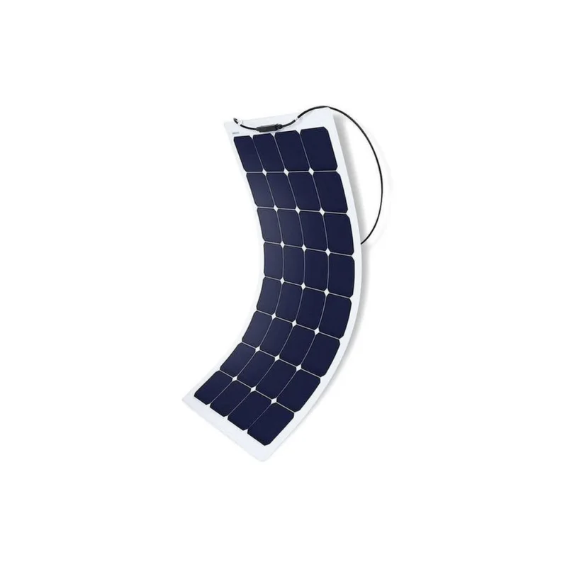 ACOPOWER 110w 12v Flexible Thin lightweight ETFE Solar Panel with Connector 1 Pack
