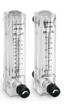 Hydronix AFM-1035, Adjustable Panel Mount Flow Meter, 10-35 GPM, 1" MNPT