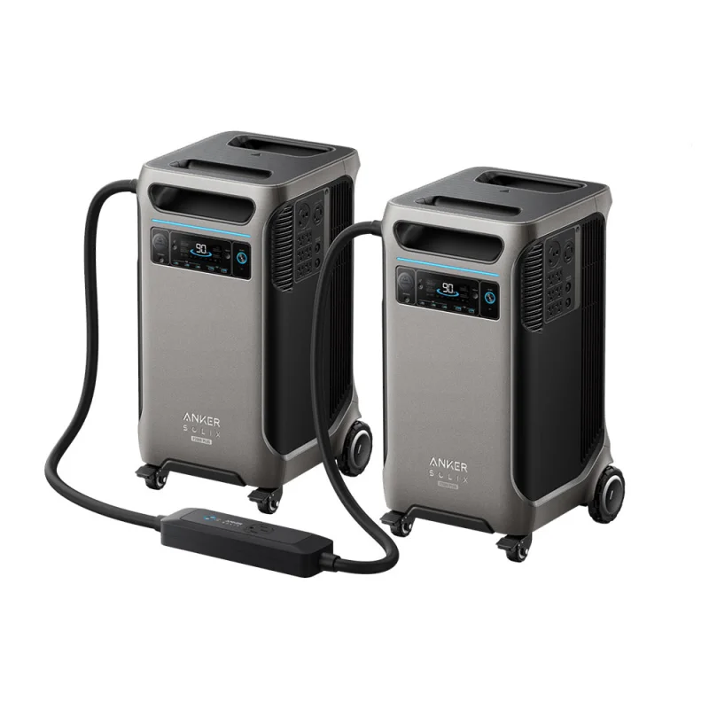 Anker SOLIX F3800 Plus x2 w/ Double Voltage Hub