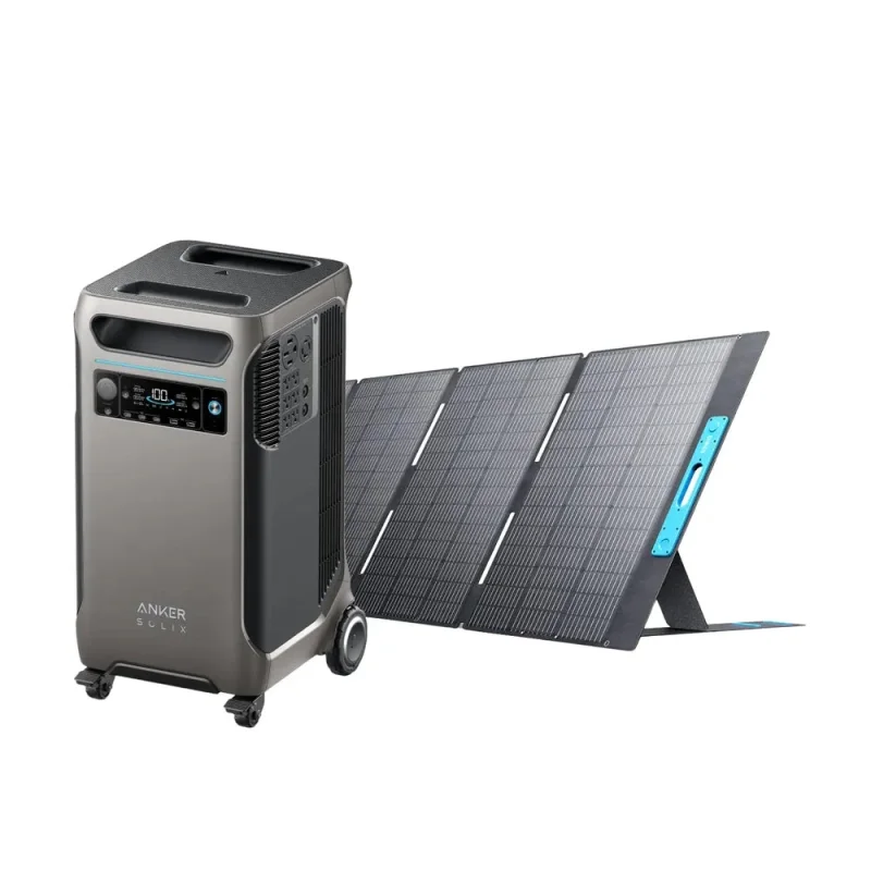 Anker SOLIX F3800 Solar Generator w/ 400W Solar Panel