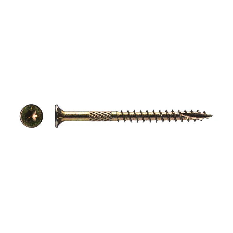 Big Timber 5YTX102#10 by 2-inch T-25-drive bit Gold Star Flat Head Interior Screws,(490 per Box)