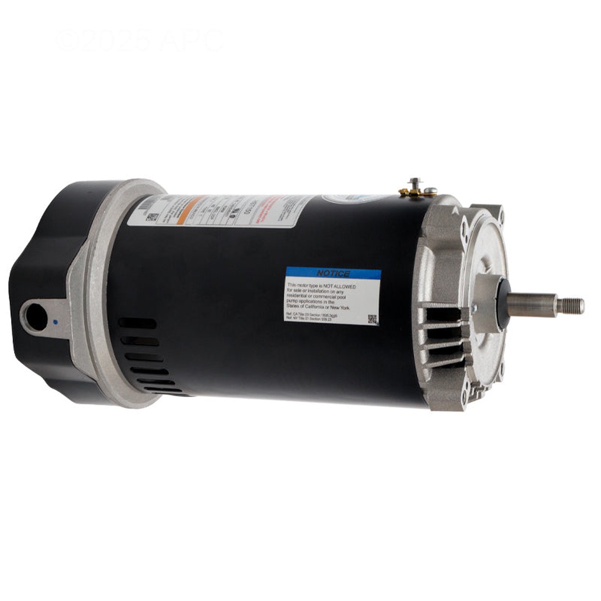 Century Centurion Pro Pool Pump Motor, Threaded Shaft, 1.50 THP 56J | HST150