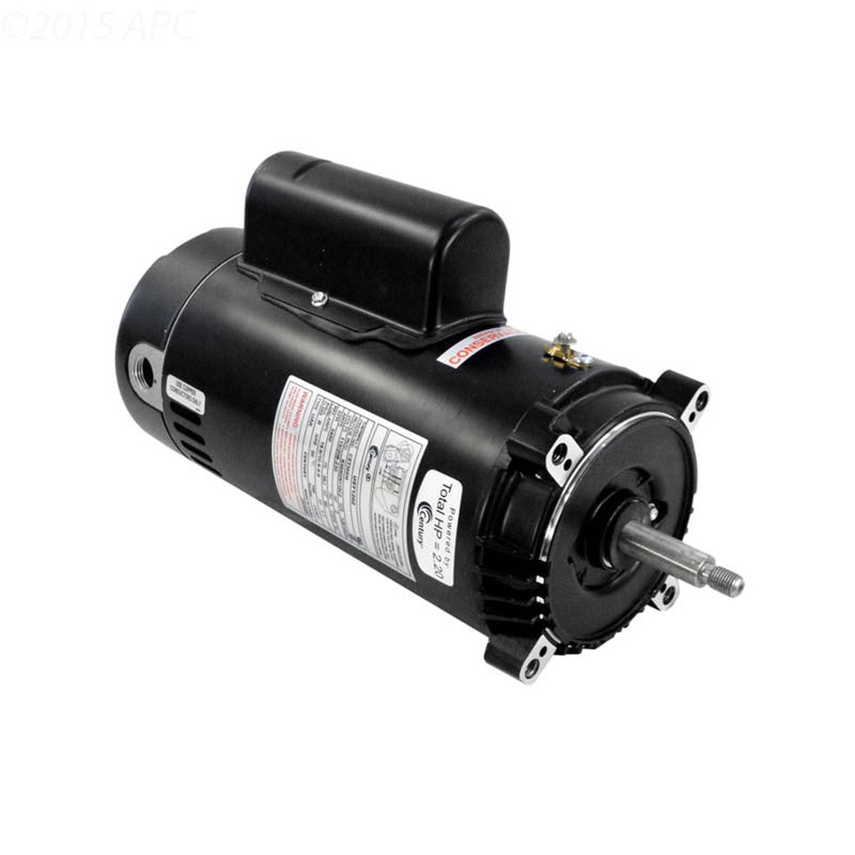 Century Pool Pump Motor | Threaded Shaft | 2HP | 56J | UST1202