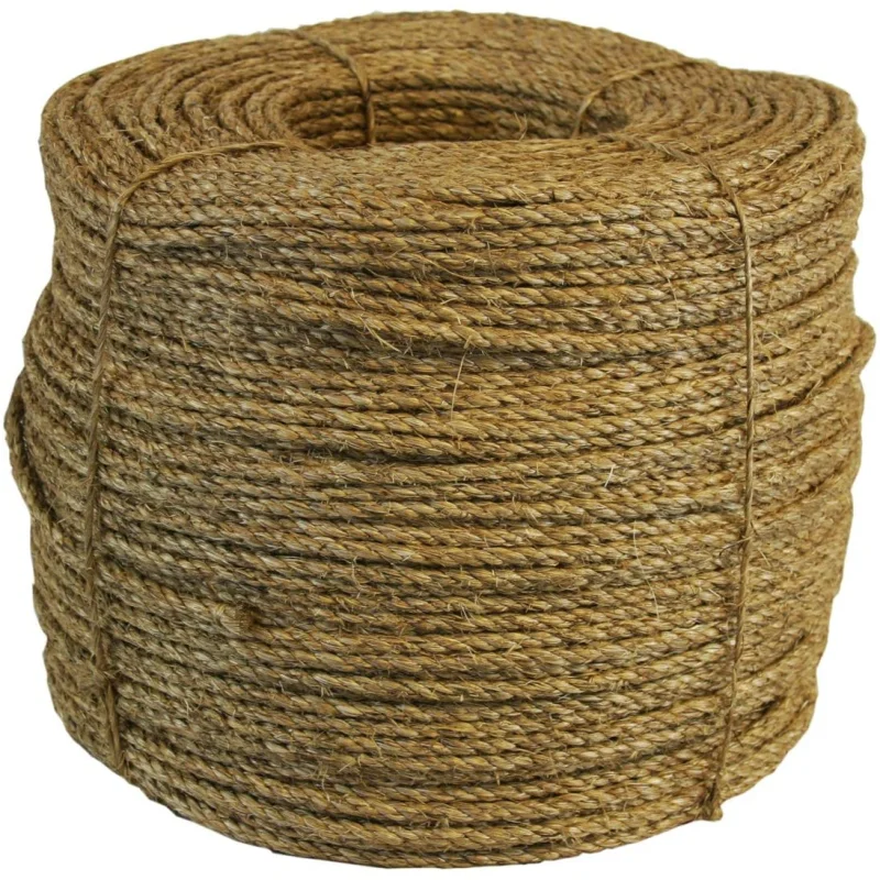 CWC 200020 5/16 Inch Twisted Manilla Natural Rope General Purpose 1725 Feet Long