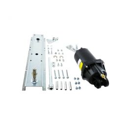 Johnson Controls D-4073-3 Pneumatic Piston Damper Actuator W/Universal Mounting Bracket 5-10 PSI 3"Stroke, 5/32" or 1/4" OD