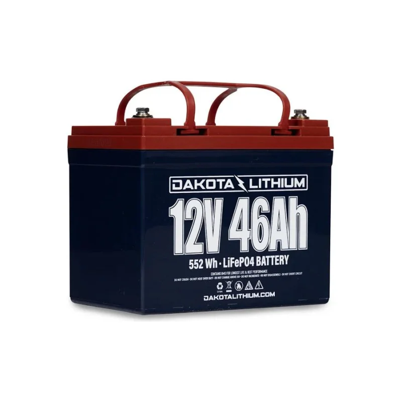 Dakota Lithium | 12V 46Ah Deep Cycle LiFePO4 Battery