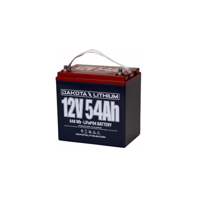 Dakota Lithium 12V 54Ah Deep Cycle LiFePO4 Battery