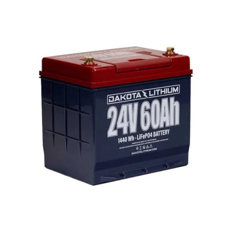 Dakota Lithium | 24V 60Ah Deep Cycle LiFePO4 Battery