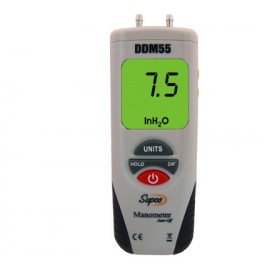 Supco DDM55 Differential Pressure Digital Manometer/Dual Input