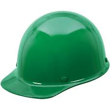 MSA Skullgard Protective Caps and Hats, Staz-On, Cap, Green, 1/EA, #454621