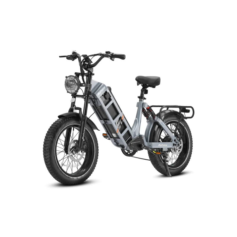 Eahora Juliet 1000W 48V 60Ah Moped Style Electric Bike Black