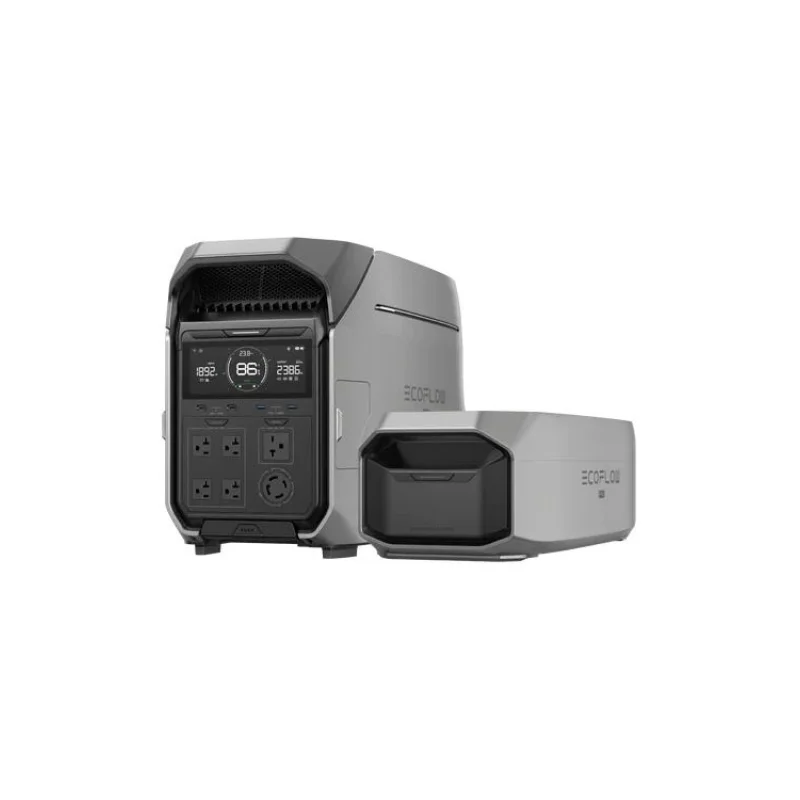 EcoFlow DELTA Pro 3 Portable Power Station + Extra Battery