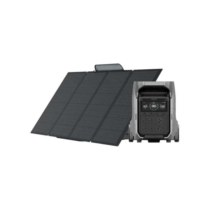 EcoFlow DELTA Pro 3 Portable Solar Kit